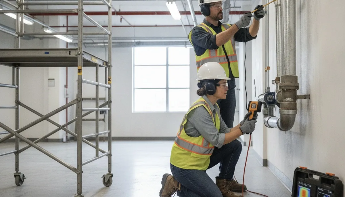 Seattle plumbers inspect hidden leaks in a Seattle, WA home for leak detection service