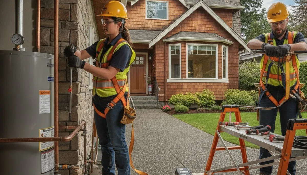 Seattle, WA plumbing repair technician providing professional leak and pipe repair service