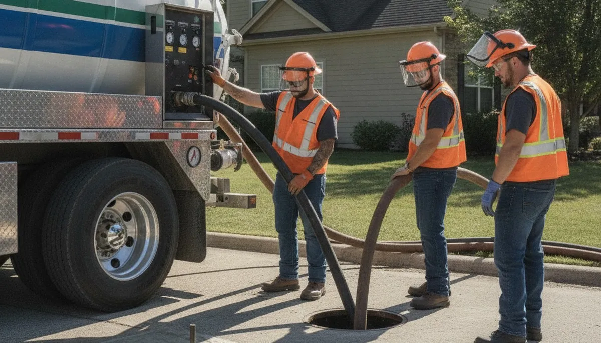 Seattle, WA septic pumping service for homes by On Call Plumbers, managing wet-season wastewater needs